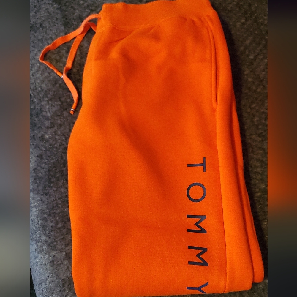 Tommy Hilfiger Men Orange Sweatpants